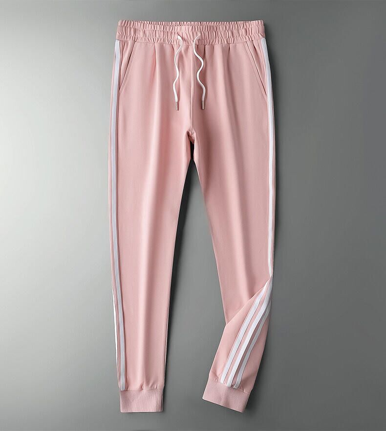 Men Long Pants with striple , thin material, solid color 