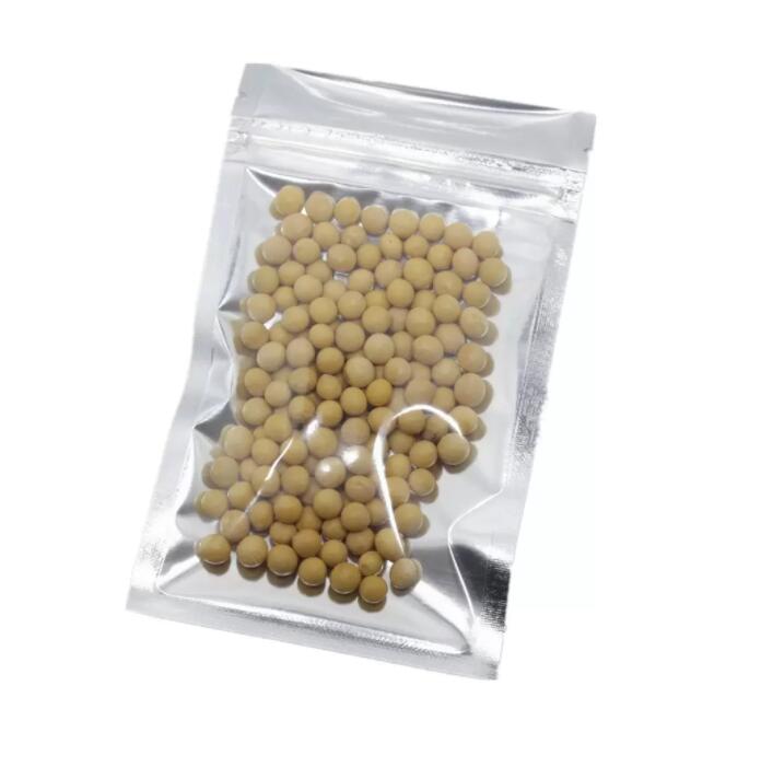 

Clear Plastic Aluminum Foil Resealable Zipper Packaging Bag Food Storage for Zip Poly Pouches Reseal Lock Mylar Foil Bags