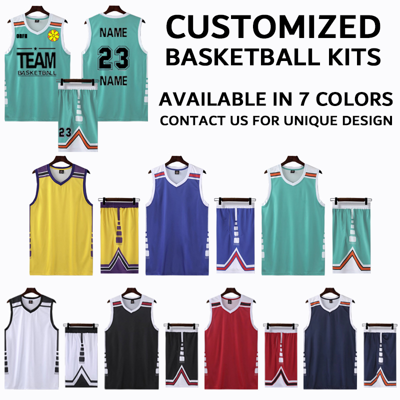 

2022 Adult Child Basketball Jerseys Kits with Personalized Design for Any Team Please Contact Us for Your Customized Solutions Before Ordering