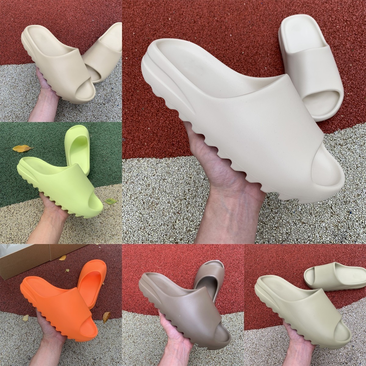 

Slides Slippers Desert Sand Summer Brown Flat Mens Women Beach Resin Slide Sandal Graffiti Bone Rubber MXT Moon Gray Mineral Blue Vermillion Red Designers Y228, Please contact us