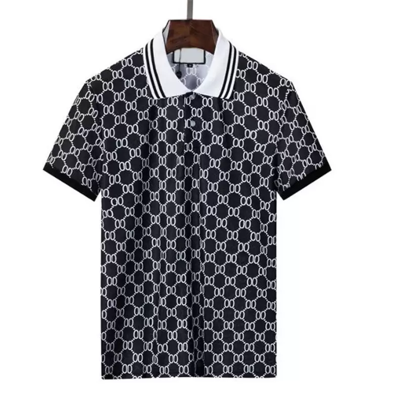 

Mens Polo Shirt Designer Man Fashion Horse T Shirts Casual Men Golf Summer Polos Shirt High Street Trend Top Tee Asian size M-XXXL