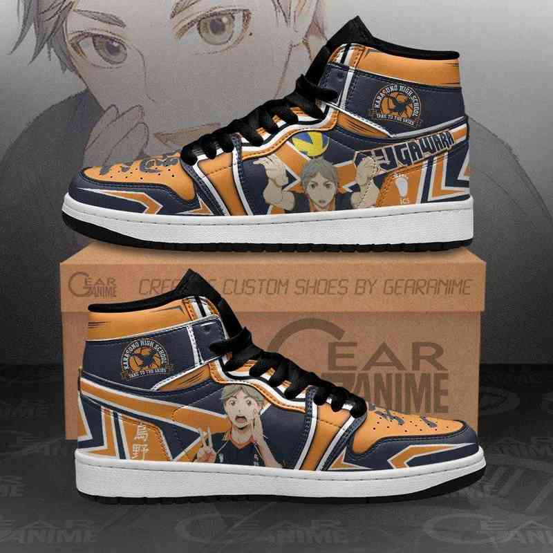 

Karasuno Sugawara Koushi Sneakers Haikyuu Anime Shoes, Others