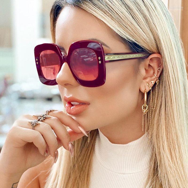 

Sunglasses Women Oversized Vintage Jackie O Fashion Style Square FrameSunglasses