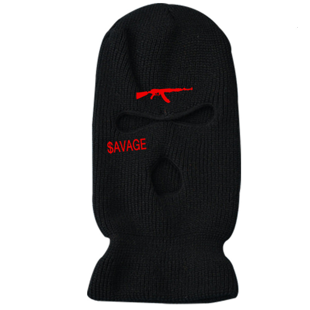 

Hole Cap Three Balaclava FFFrain QOPL, Red