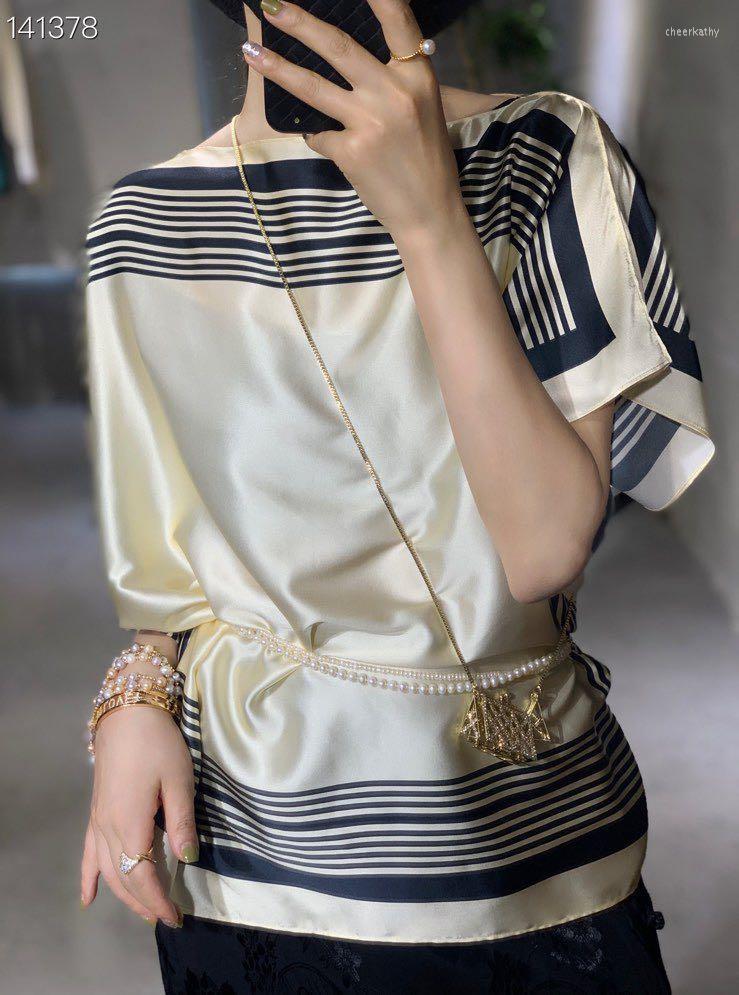 

Women' Blouses & Shirts Fashion Women' & 2022 Runway Luxury European Design Party Style ClothingWomen' Women'sWomen' Chee22, As pic