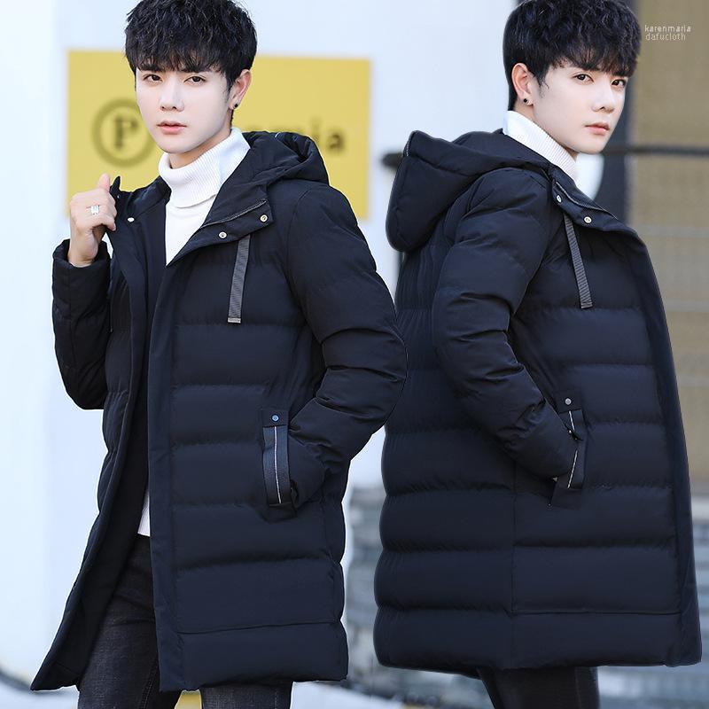 

Men's Down & Parkas 2022 Luxury Padded Jacket Winter Male Youth Student Fashion Men Kare22, Black