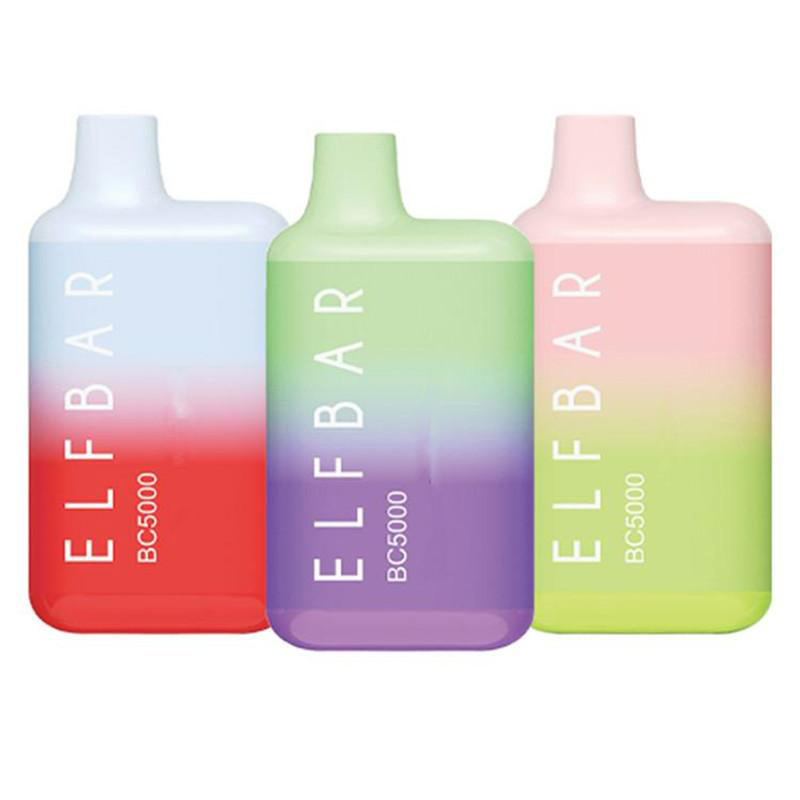 

Elfbar BC5000 disposable vape elf bar e cigarette 5000 puffs 13ml 650mAh Rechargeable Battery electronic cig wholesale vapes pen Vs Elux Legend