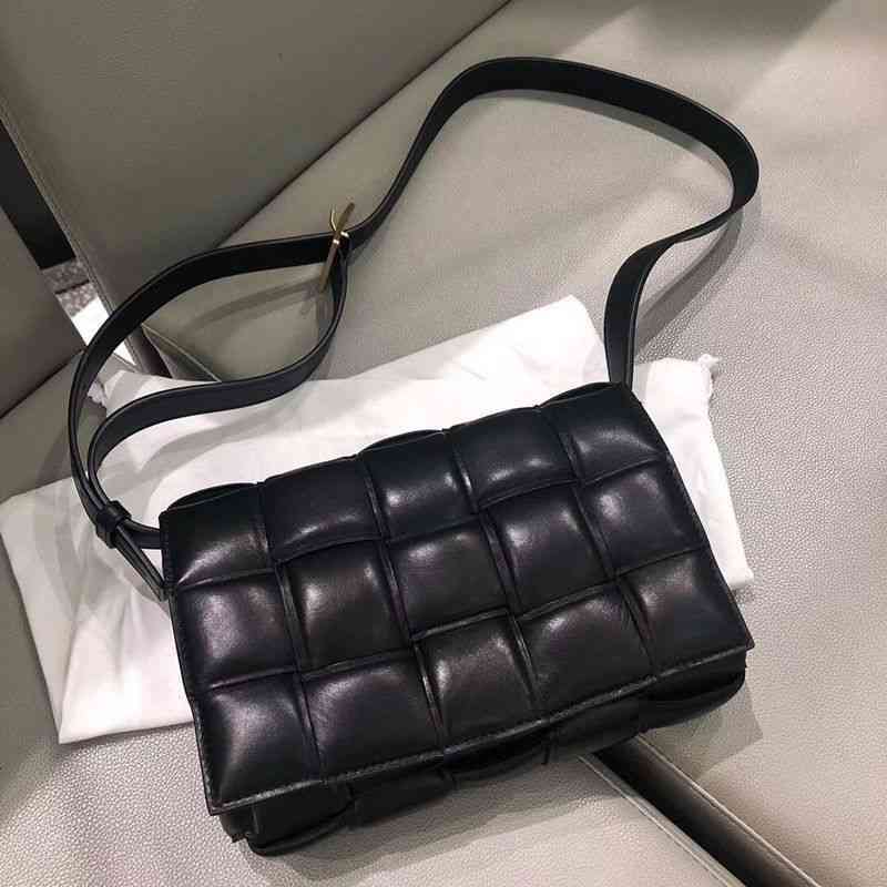 

Handbags Venetas Designer Bottegas Women Pillow Bag Leather Small Square Tofu One Shoulder Cross Net Red Anna Bag Shoulder Crossbody