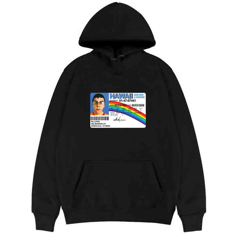 

Men Hoodies Mclovin Women Fleece Cotton Fabric Unisex Oversized Loose Hooded Pullover Couples Casual Style Sweatshirt, Pink