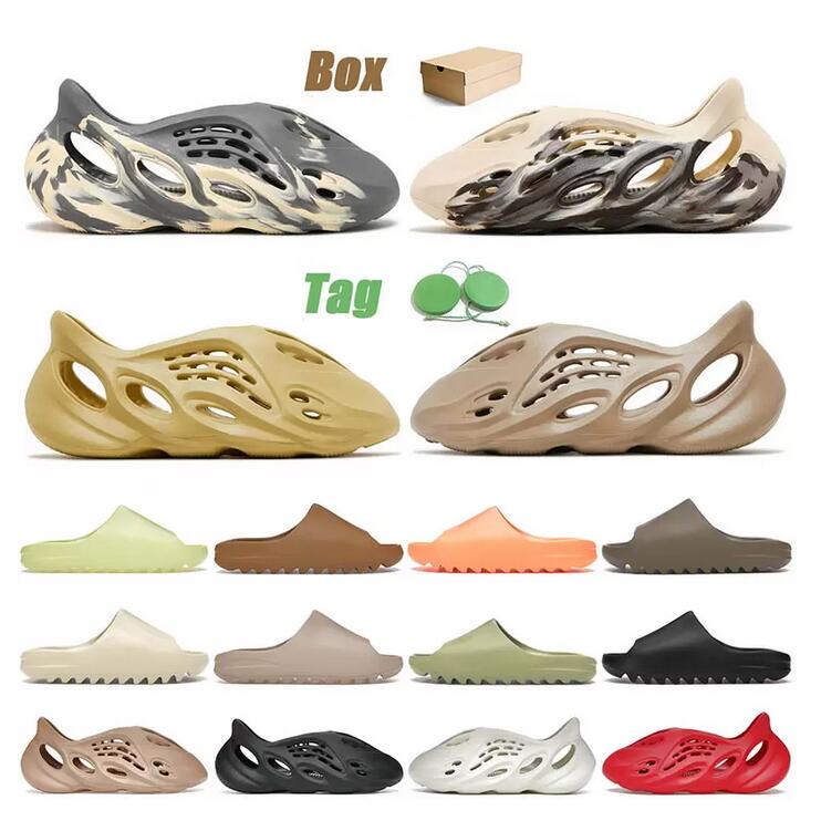 

Designer Leather Women Sandals Summer Flat Slipper fashion beach woman Big head Rainbow letters slippers with box Size 35-42, Color 10