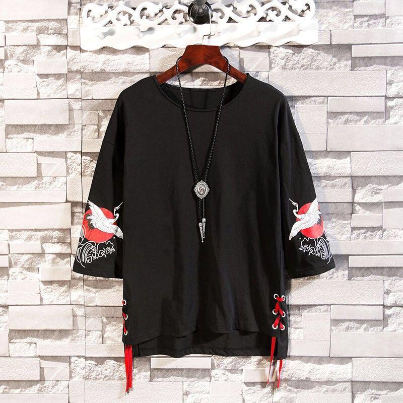 

Men's T-Shirts Japanese Kimono Men Chinese Traditional Clothing For Mens Shirt