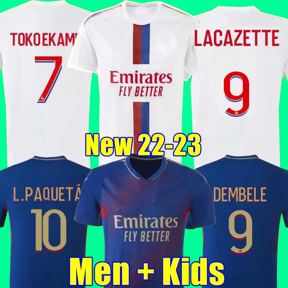 

Fans Player Version 22 23 Maillot 4TH 2022 2023 Soccer Jersey OL Digital Fourth Football Shirts TOKO EKAMBI BRUNO G CHERKI AOUAR HOME KADEWER Fourth Lyon MEN Kids Sets, 4th kids