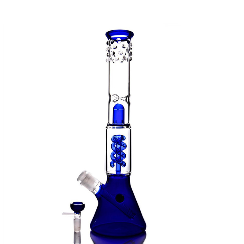 

Hookah Blue Glass Bottle Long Neck Bongs