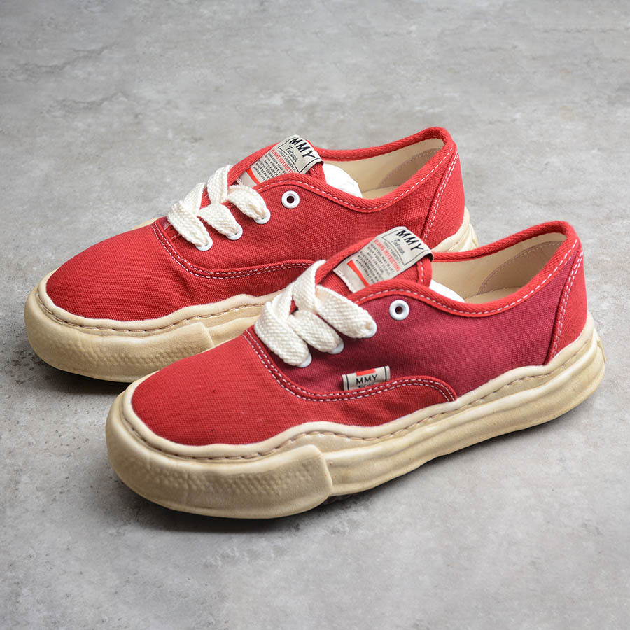 

Shoes Maison Mihara Yasuhiro MMY OG Sole Toe Cap Canvas Lowcut Sneaker Mens Platform Womens Leather Suede Red White Black Casual Sneakers, Shown