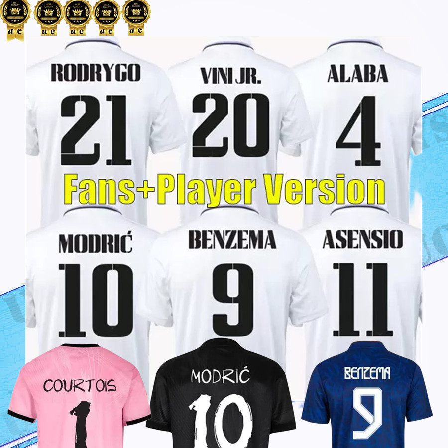 

2022 2023 BENZEMA RAMOS MBAPPE soccer jerseys HAZARD SERGIO VINICIUS camiseta 22 23 football shirt uniforms women kids kit sets home away, 4th aldult ucl
