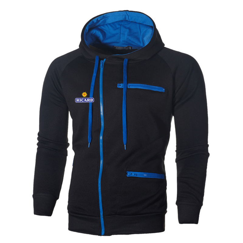 

Men's Hoodies & Sweatshirts Spring And Autumn Men's 3D Clothing Fashion Long-Sleeved Hip-Hop Hooded Zip-up Shirt Business Casual HoodieM