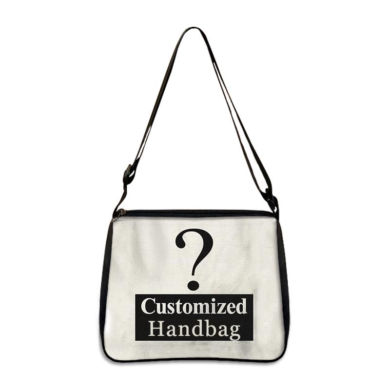 

Evening Bags Customize The Image Name On Personalized Canvas Women Handbags Shoulder Bag Ladies Underarm Shopping, Yxbdz2s