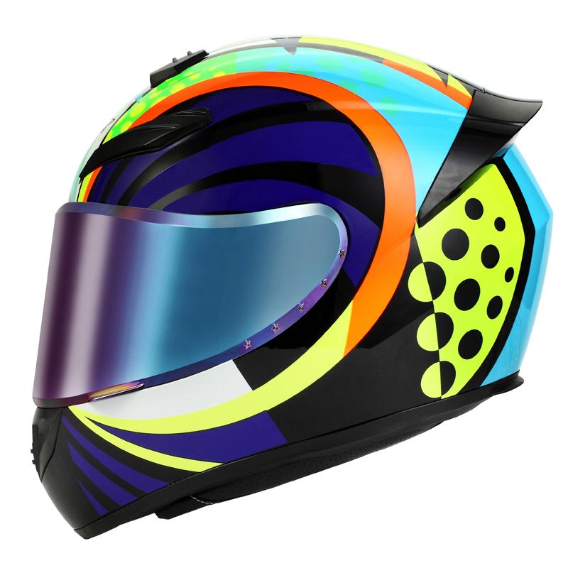 

Motorcycle Helmets Winter Test 2022 Helmet Safety Professional Motocross Racing RR Limited Edition Full Face Casco MotoMotorcycle, With clear visor
