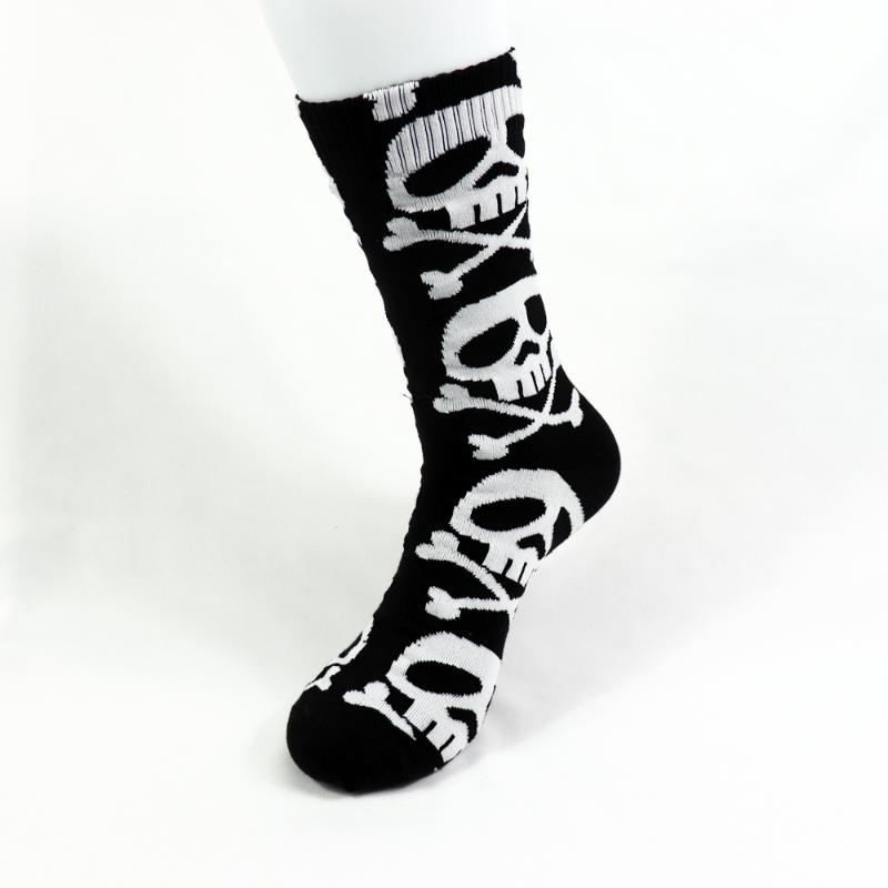 

Men's Socks Old School Punk Rock Skull Goth SocksMen's, Multi
