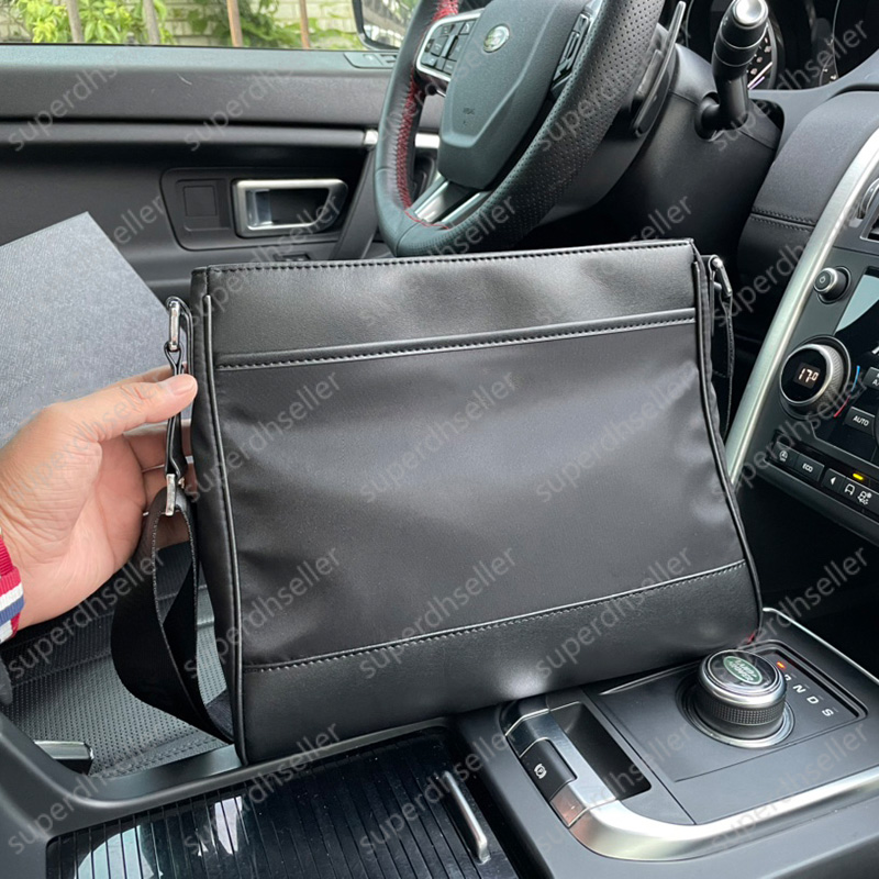 

Casual Men Briefcase Document Bag Laptop Pack Business Crossbody Shoulder Bags Designer Handbag Wallet High Quality Nylon Leather Pochette, Increase feight
