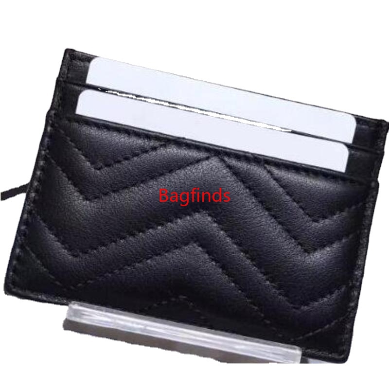 

Genuine Leather Fashion Luxurys Designers Men Women's Card Holders Lambskin Mini Wallets Coin Purses Pocket Interior Slot wallet, 0.5
