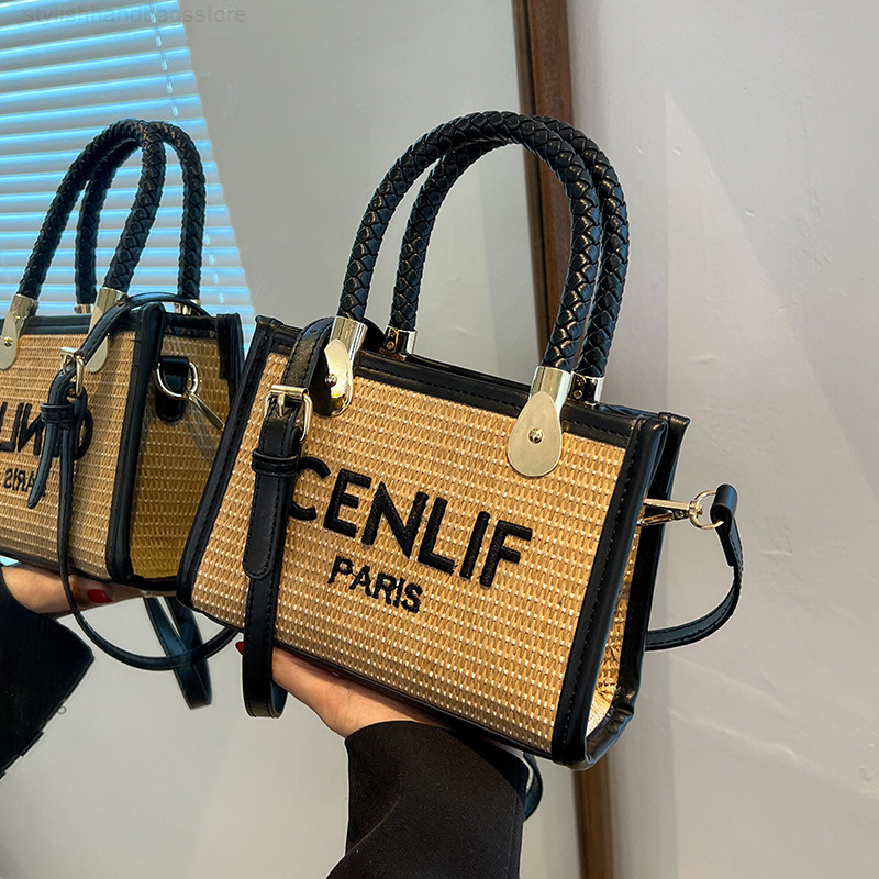 

Designer Shoulder Bedding Bag Tote Women Beach Bags Summer Straw Luxury Handbags Fashion Trends Y220808, For the postage