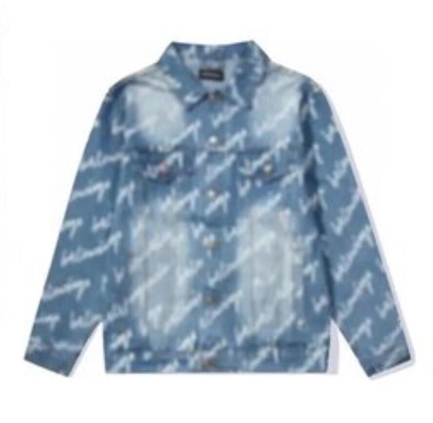 

22GG balancai Denim Jackets Men Women Streetwear Fashion Patchwork Casual Retro Vintage Jacket Long Sleeve Coat, 01