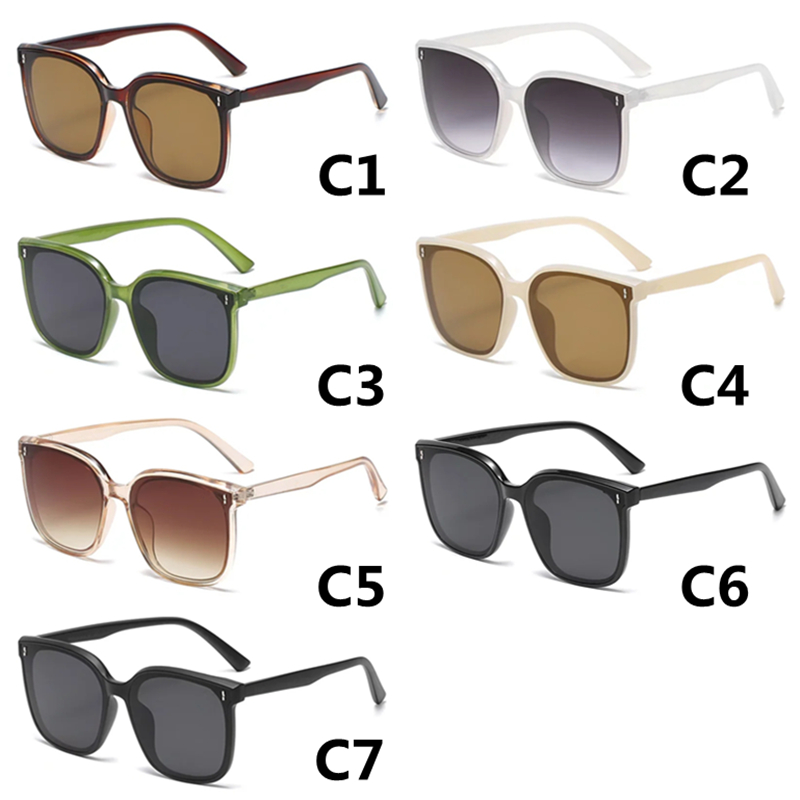 

621s Sun Glasses For Woman Fashion Sunglasses Large Frame Retro Men Shades Uv400