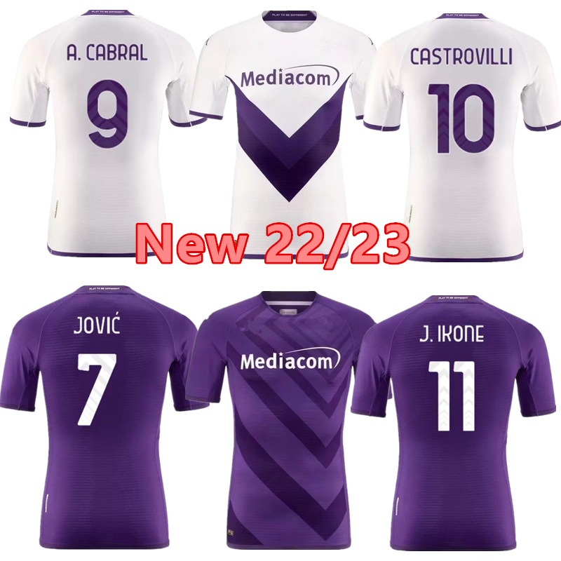 

2022 2023 FIORENTINA soccer jerseys JOVIC CASTROVILLI J IKONE CALLEJON PRINCE GONZALEZ 22 23 Fiorentina Football Shirts VLAHOVIC maillot de foot, Green