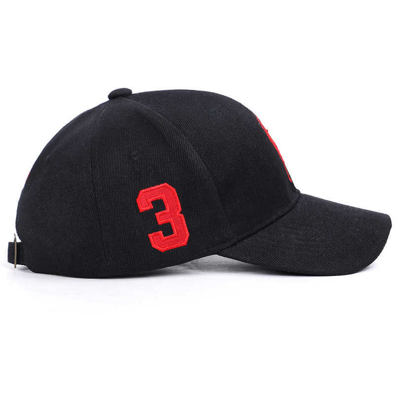 

2022 Newly Ball Cap Men and Women Hat Unisex Cotton Baseball Cap Adjustable Lightweight Polo Style Curved Brim, Black c1 (black with red 3)