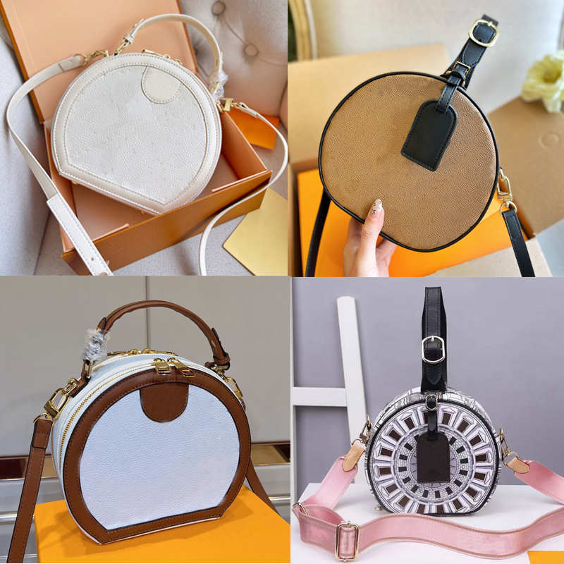 

womens handbag bags mini PETITE BOITE CHAPEAU BOIT Chest lady Tote chains handbags round coin small purse bag Leather crossbody luxury designer Shoulders souple mm