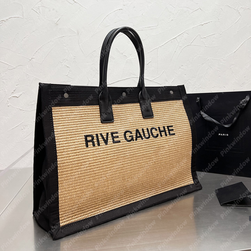 

Women Tote Handbag raffia Knitting Basket Straw Totes Beach Bags Designer rive Handbags Designers Womens Handbags Luxurys Purses 2204082, Ship by fedex