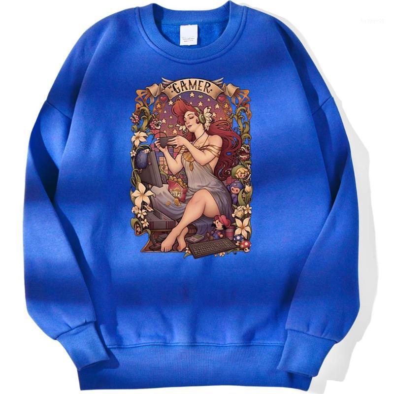 

Christmas Beauty Gamer Prints Hoody Skin Friendly Woman Hoodies Sport Creative Casual Cool Comfortable Fashion Women Women' & Sweatshirts, Random