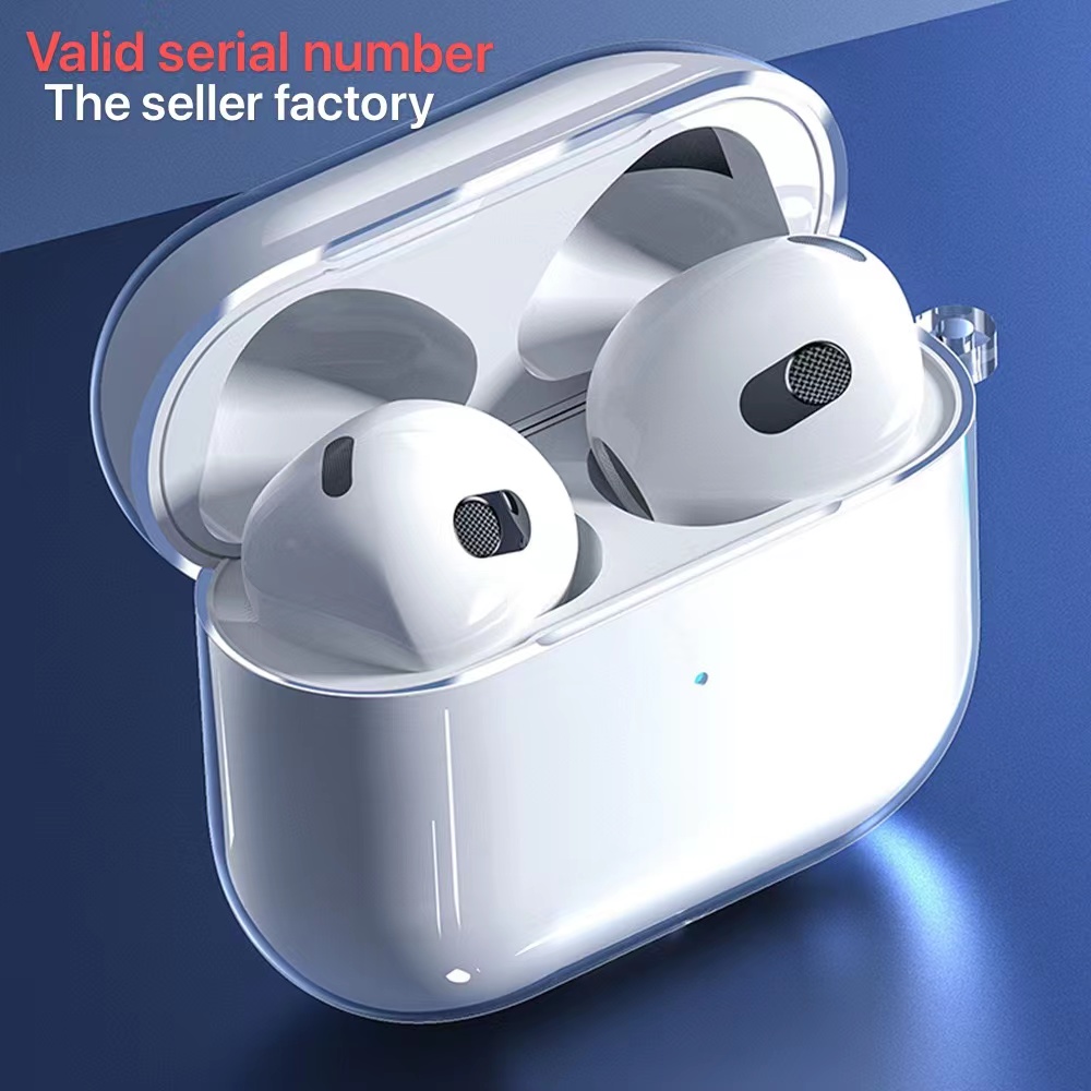 

For Air 2 pro air 3 airpod Headphone Accessories Solid Silicone Cute Protective Earphone Cover Wireless Charging Box Shockproof Case