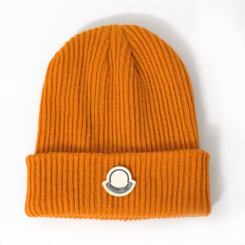 

Designer brand Men's Beanie Hats Women's Winter Skull Premium Casual Fashion Knit Hats Solid Color