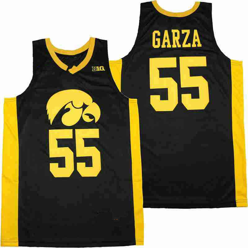 

NCAA Iowa 55 Luka Garza 2 Isaiah Livers 5 Marcus Carr 0 Westbrook 2 James Bouknight White Basketball Jersey, Picture