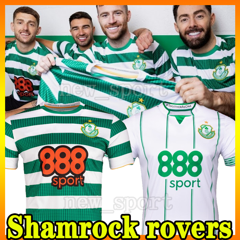 

22 23 Ireland shamrock rovers FC Soccer Jerseys 2022 2203 Short Sleeves Football T-shirt Fans Tops Tees Men -XXL, 22 23 home
