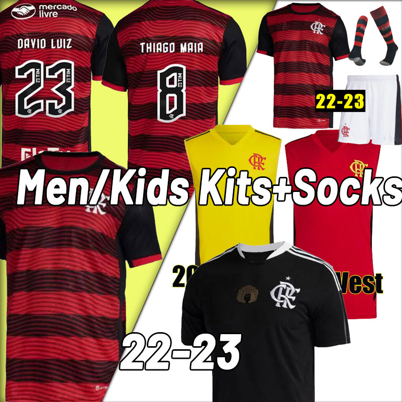 

Flamengo soccer jerseys 22 23 home David Luiz DIEGO E.RIBEIRO GABI football shirts MEN WOMEN KIDS Thiago Maia PEDRO DE ARRASCAETA Camisa 2022 2023 fans player version, Home(sponsor)