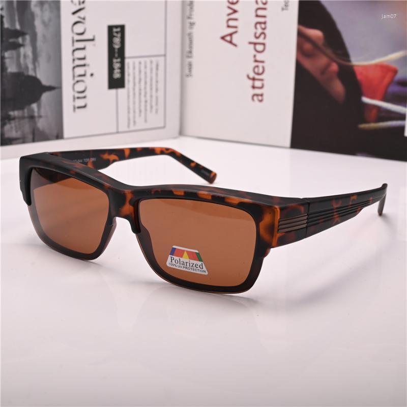 

Sunglasses Vazrobe WoMen Driving Glasses Goggles Polarized Male Fit Over Eyeglasses Clip On Frame Myopia Driver UV400Sunglasses