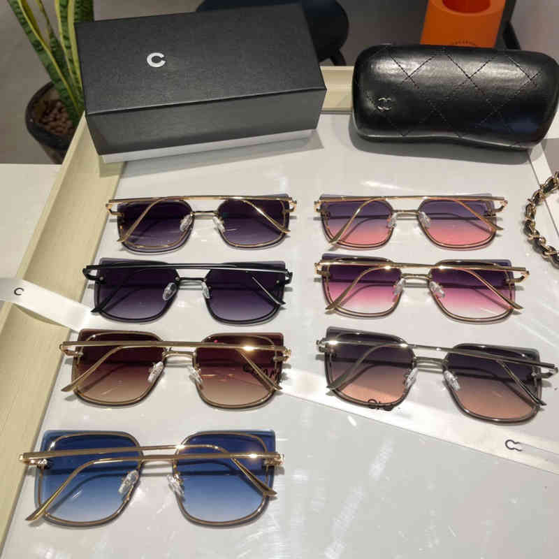 

Designer Channel Sunglass Cycle Luxurious Europe And America Fashion Brands Woman Mens Sunglasses Anti Uv Vintage Baseball Sport New Glasses