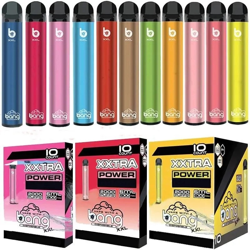 

Disposable E Cigarette Bang XXL 2000 Puffs Disposable wholesale Vape Pen Kit device