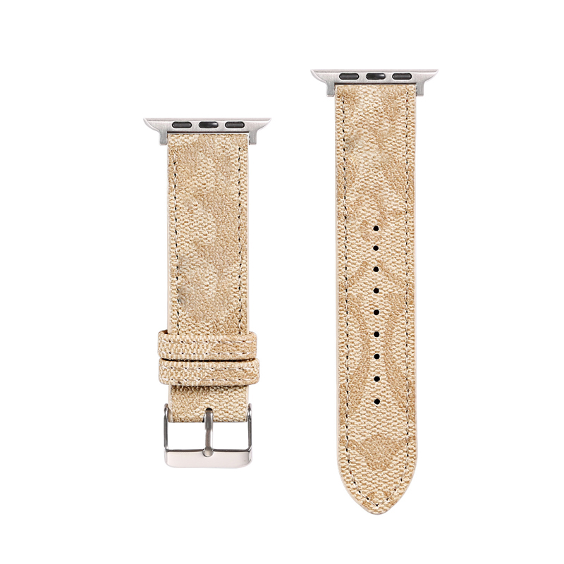 Designer Leather Apple Watch Band 45mm strap Compatible with Smart Watches 49mm S8 Ultra S6 S7 S5 S4 S3 S2 Se Bands 44MM 42MM 38MM 40MM I watch S-image-832445517