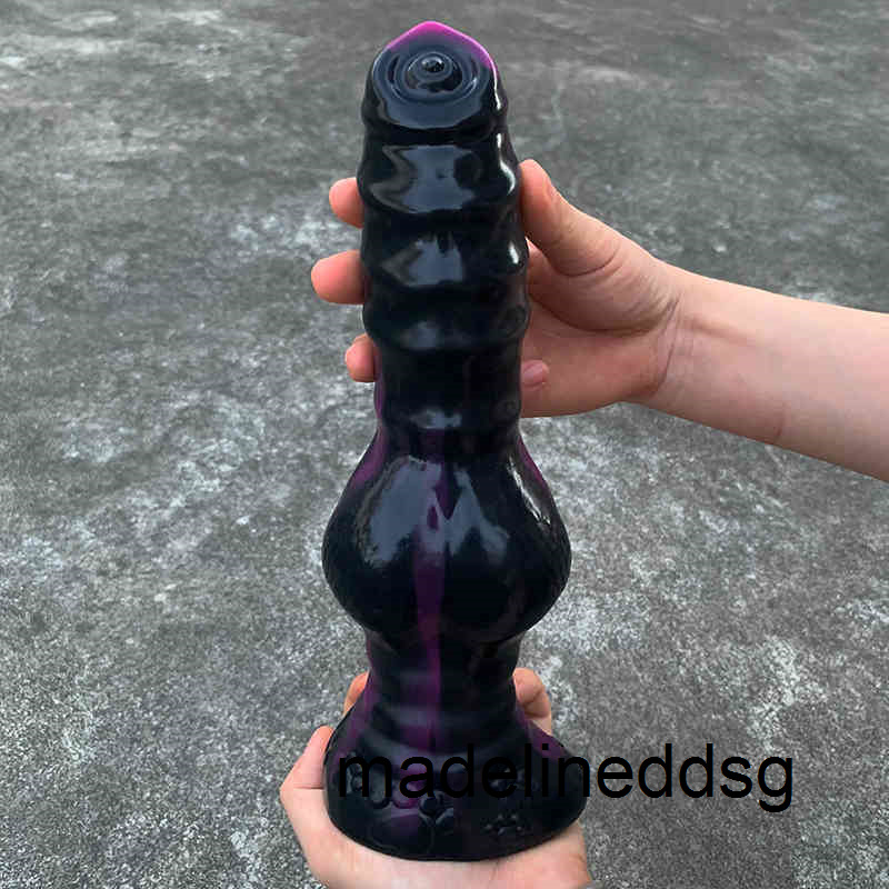 Huge Thick Dog Dildo Soft Silicone Penis Big Dick Phallus Adult Sex Shop Toy for Women Female Masturbator Suction Cup Anal Toys F3CO-image-770102291