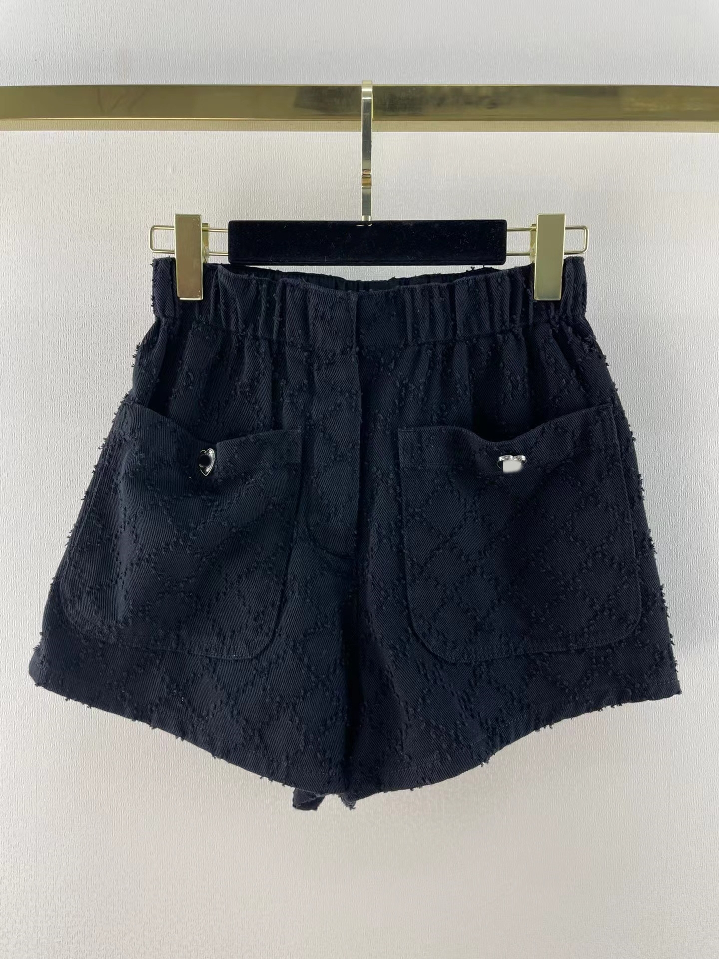 

Milan Runway Shorts 2022 Spring Autumn Fashion Designer Straight Shorts Brand Same Style Luxury Women' Pants 0522-2, White