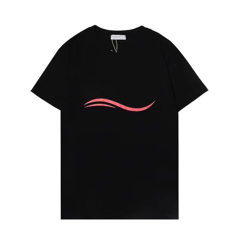 

Designer T shirt Summer short Sleeve waves Tee Men Women Lovers luxury T-shirts Fashion senior Pure cotton high quality size S-2XL, 01