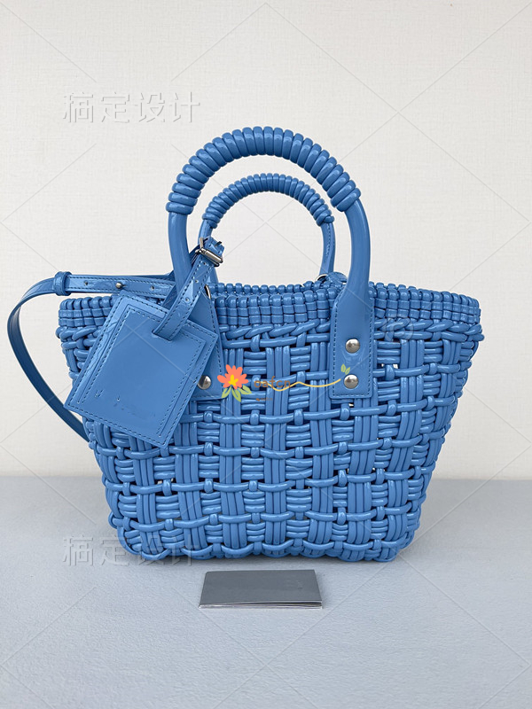 

Summer woven raffia bag ladies handmade straw beach designer bags travel boho ladies hand-held shoulder bag large capacity bucket shopping bags, Customize
