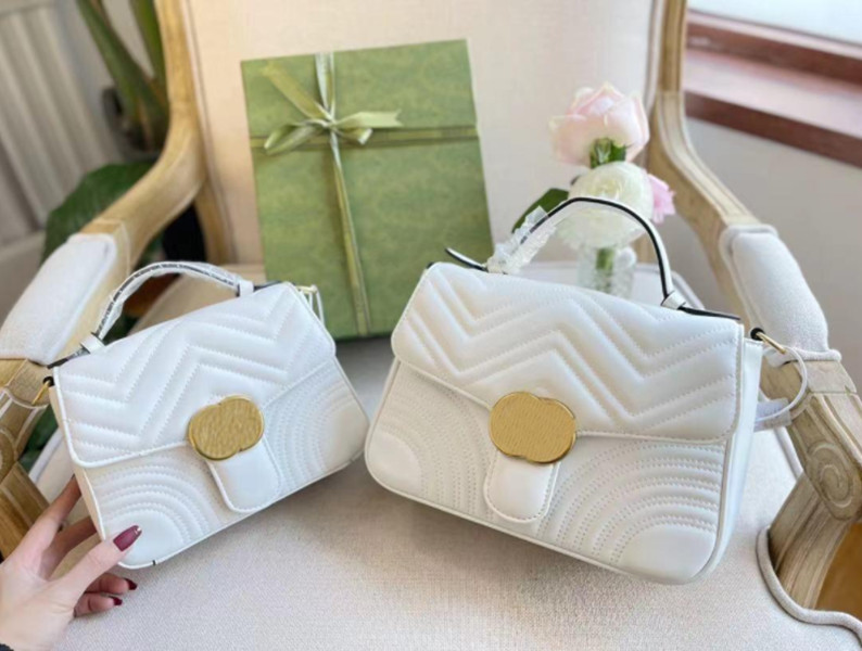 

FASHION 2022 Marmont WOMEN luxurys designers bags 446744 real leather Handbags chain Cosmetic messenger Shopping shoulder bag Totes lady wallet purse BOX 081