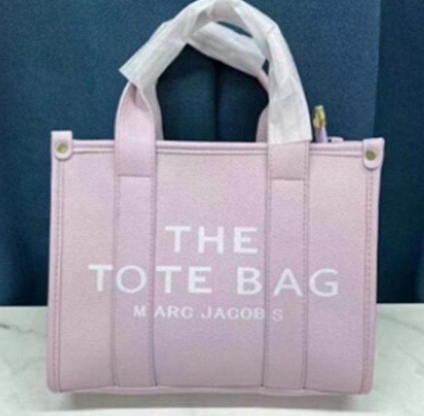 

0WQ canvas bag shopping bag Marc Jocobs womens Totes Bags Designers shopping bag Shoulder Crossbody Big Letter Patchwork Knitting Handbag wallets, No box