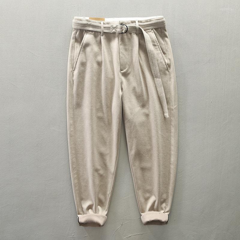 

Men's Pants Loose Jogging Men Fashion Fleece Autumn Winter Warm Sweatpants Male Outdoor Straight TrousersMen's Naom22, Gray