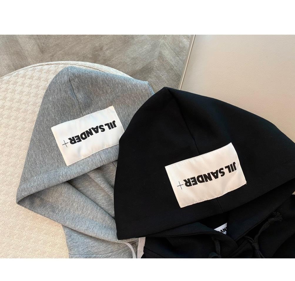 

Women Streetwear Hoodie Simple Style Casual Cotton Pullover Women Short Hoodies, Black